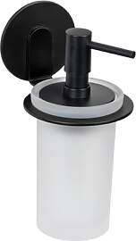 WENKO Turbo-Loc® Seifenspender Bivio Black matt,