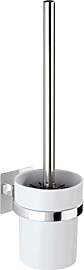 WENKO Turbo-Loc WC-Garnitur Quadro, Wandhalter