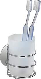 WENKO Turbo-Loc® Zahnputzbecher, Befestigen ohne