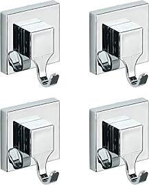 WENKO Vacuum-Loc® Haken-Set eckig, 4er Set,
