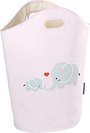 WENKO Wäschesammler Kids Elli Rosa, niedlicher