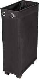 WENKO Wäschesammler Mod. Corno Schwarz, schmaler