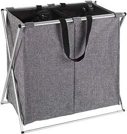 WENKO Wäschesammler Mod. Duo stabiler Wäschekorb 