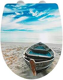 WENKO WC-Sitz Boat, High Gloss Oberfläche,