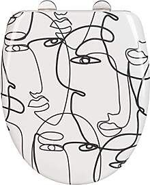 WENKO WC-Sitz Faces, Premium-Duroplast