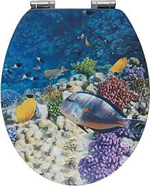 WENKO WC-Sitz Mod. Fish Toilettensitz mit