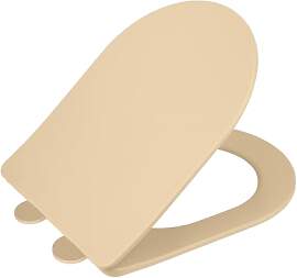 WENKO WC-Sitz Mod. Galati Beige matt, aus