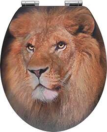 WENKO WC-Sitz Mod. Lion, Toilettensitz mit