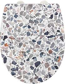 WENKO WC-Sitz Mod. Terrazzo Toilettendeckel mit
