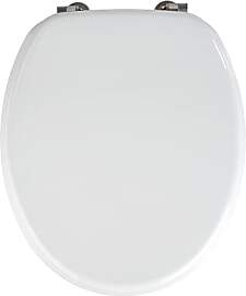 WENKO WC-Sitz Mod. Valencia aus MDF in Weiß mit