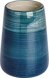 WENKO Zahnputzbecher Pottery Petrol -