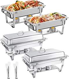 WENMILY Chafing Dish Buffet Set 9L[Robust und