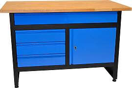 Werkbank GÜDE "GW 3/1", blau (blau,