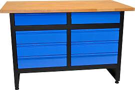 Werkbank GÜDE "GW 8S", blau (blau,