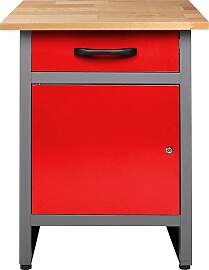 Werkbank ONDIS24 "Wolle", rot (rot,