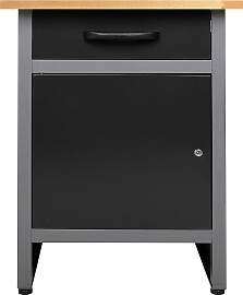 Werkbank ONDIS24 "Wolle", schwarz