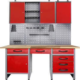 Werkstatt-Set ONDIS24 "Fritz", rot