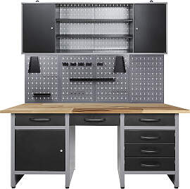 Werkstatt-Set ONDIS24 "Harry", schwarz