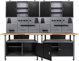 Werkstatt-Set ONDIS24 "Klaus", schwarz