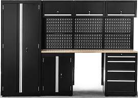 Werkstatt-Set ONDIS24 "Männerküche 260cm,