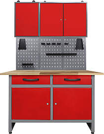 Werkstatt-Set ONDIS24, rot (anthrazit, rot),