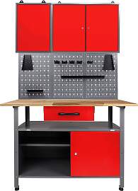 Werkstatt-Set ONDIS24, rot (anthrazit, rot),