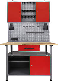 Werkstatt-Set ONDIS24, rot (anthrazit, rot),