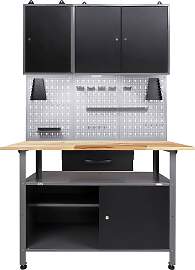 Werkstatt-Set ONDIS24, schwarz (anthrazit,
