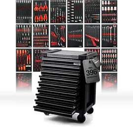 Werkzeugwagen PRO Line "FULL BLACK" mit