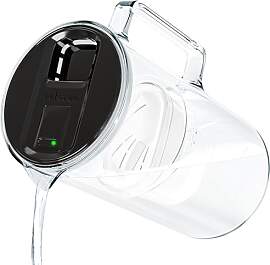 Wessper Wasserfilter Kanne mit LED Anzeige 3 L,