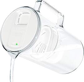 Wessper Wasserfilter Kanne mit LED-Anzeige 3l,