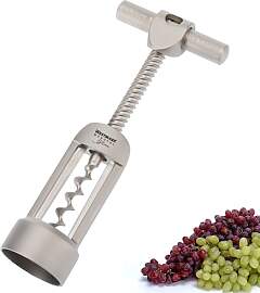 Westmark Glockenkorkenzieher mit Korkabstreifer,