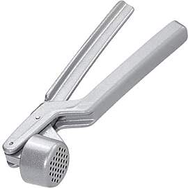 Westmark Knoblauchpresse, runder Press-Stempel,