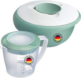 Westmark Rührschüssel (2,5 l) und Rührbecher