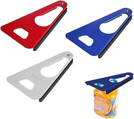 Westmark Vielzwecköffner mit Gummi-Lippe, Glas-