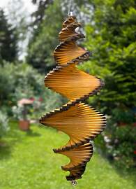 Wetterfestes Holz-Windspiel, Natur, Größe