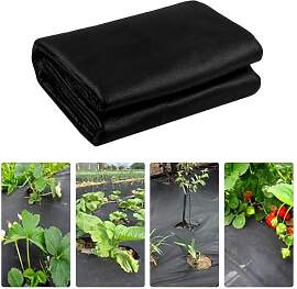 WEXFFU Unkrautflies für Garten, 1 X15m