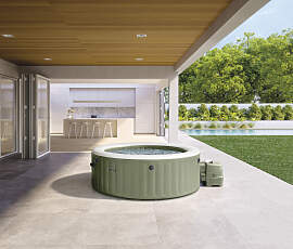 Whirlpool INTEX "Bubble", olivgrün,