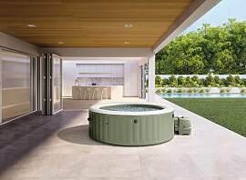 Whirlpool INTEX "Bubble", olivgrün,
