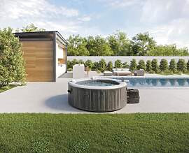 Whirlpool INTEX "Greywood Deluxe", grau