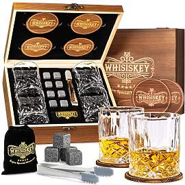 Whisiskey Whisky Gläser Set - Whiskey Geschenkset 