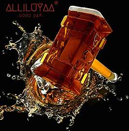 Whiskey Decanter,Handgemachte Thors Hammer