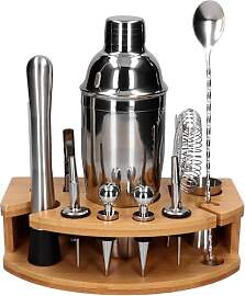 Whiskey Rocks 12-er Cocktail Shaker Set mit