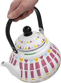 whsiodj Emaille Wasserkocher 2.5L