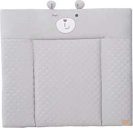 Wickelauflage Bear Grau ca. 85x75cm