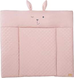 Wickelauflage Frosty Rosa ca. 85x75cm