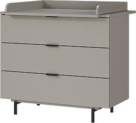 Wickelkommode GERMANIA "Tomino", grau