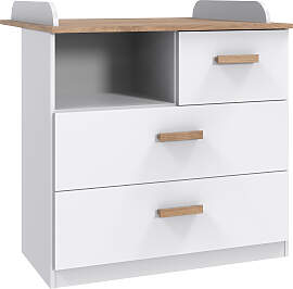 Wickelkommode WIMEX "Gotland", weiß
