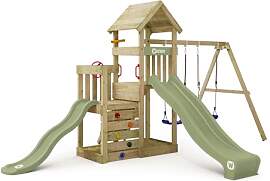Wickey Spielturm Skyflyer 120 & 90 mit