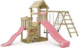 Wickey Spielturm Skyflyer 120 & 90 mit